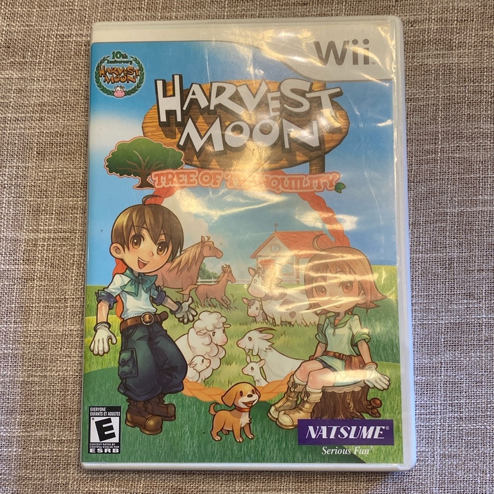 Nintendo Wii Harvest Moon Tree  of Tranquility